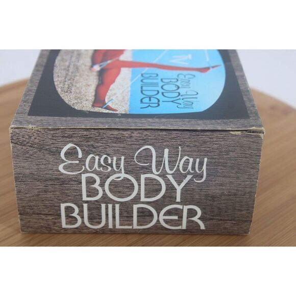 Vintage Easy Way Body Builder Retro Resistance Bands  in Box Made in USA - Picture 2 of 6